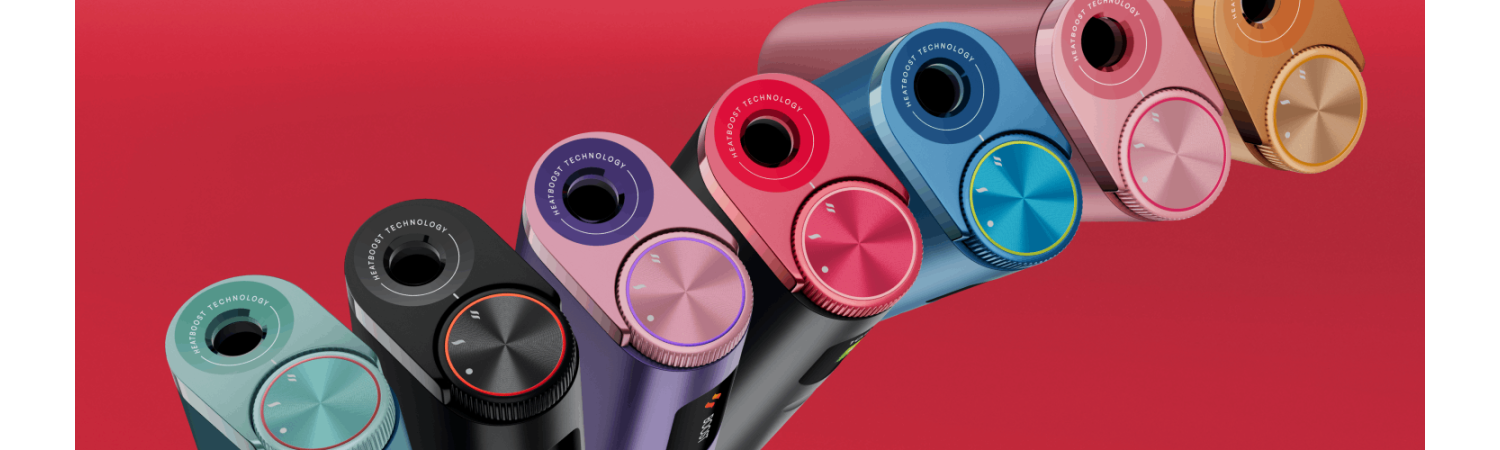 Kolekce zařízení glo Hyper Pro – moderní design v barvách růžové, modré a zlaté