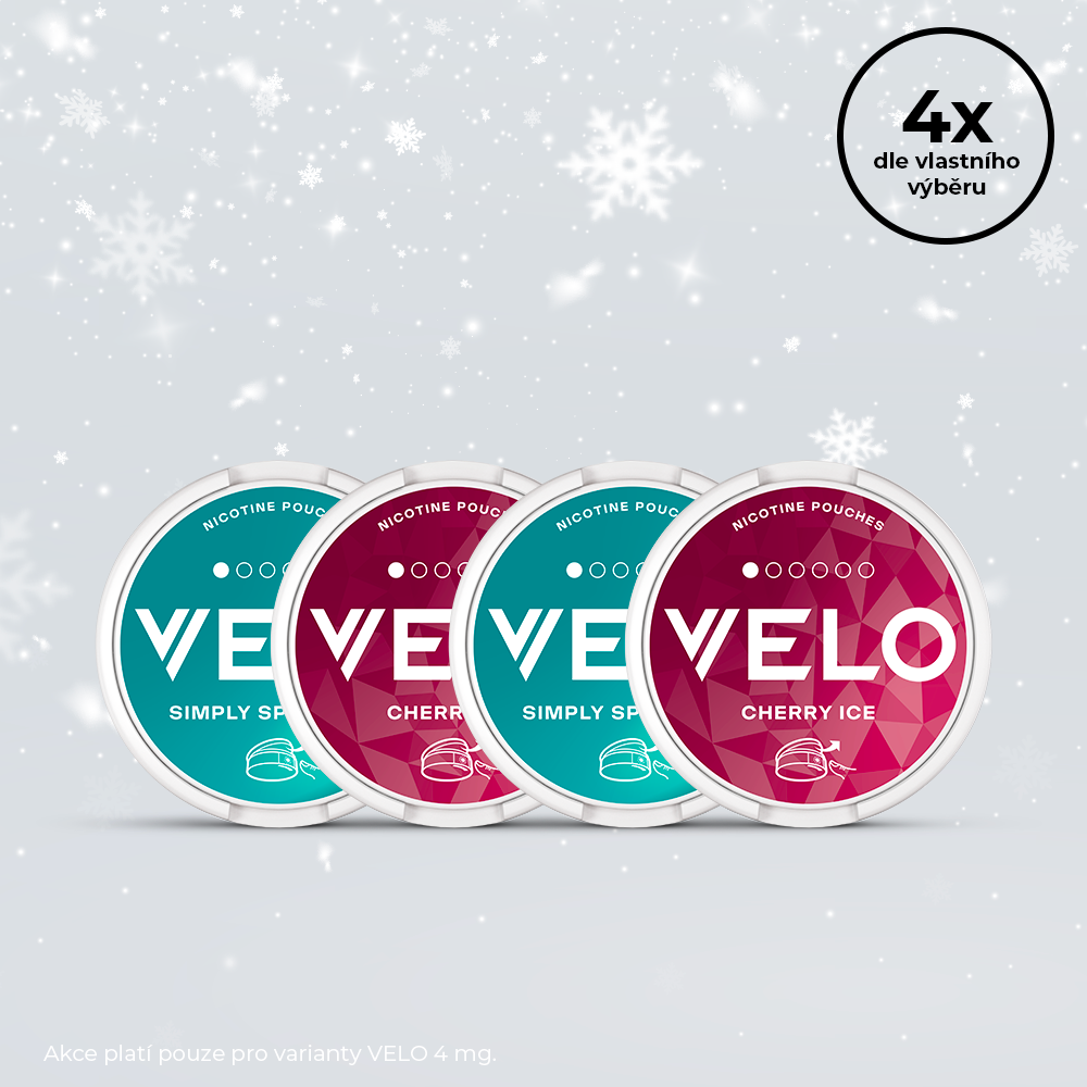 VELO startovací balíček 4x4mg