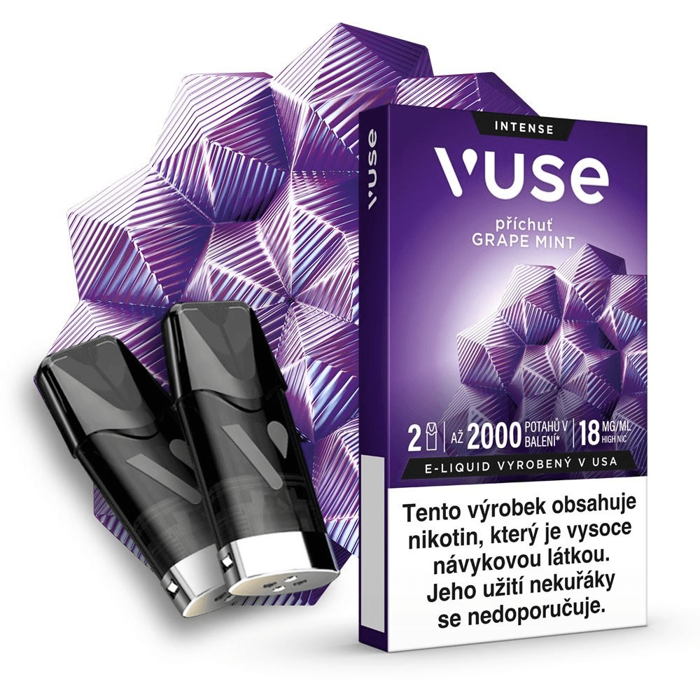 Obrázek produktu Vuse Pods Grape Mint 18mg