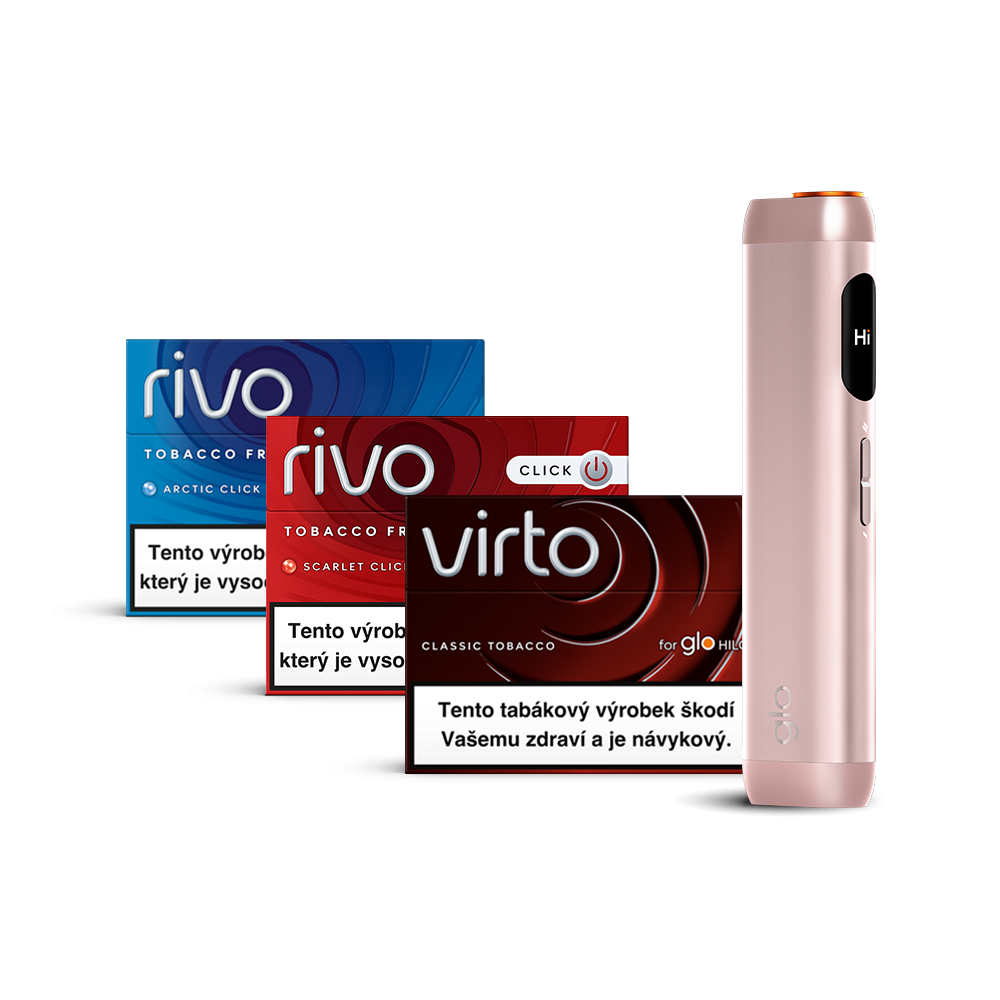 Obrázek produktu glo™ Hilo startovací balíček se zařízením ve variantě glo™ Hilo Coral
