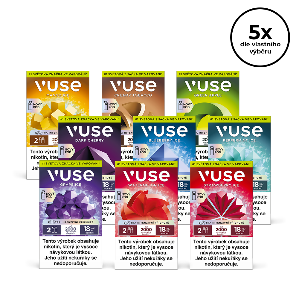 Obrázek produktu Vuse 5x Pods balíček