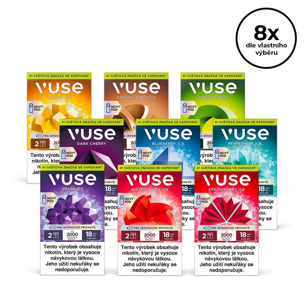 Obrázek produktu Click & Collect Vuse 8x Pods balíček