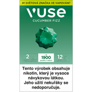 Cucumber Fizz: Strhující kombinace příchutí svěží
okurky a brusinky