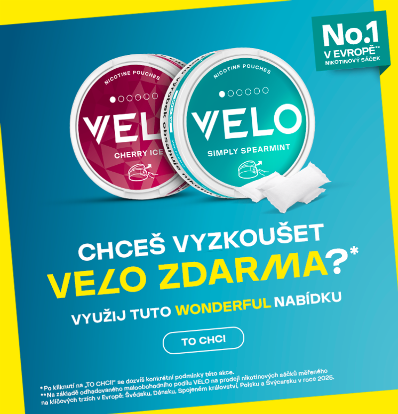 Bannerový obrázek: Chceš vyzkoušet VELO zdarma?