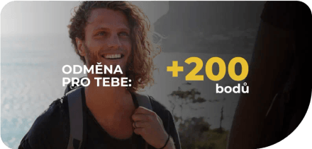 Odměna pro tebe: +200 Bodů