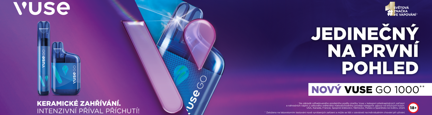 Nový Vuse Go 1000 – Jedinečný na první pohled