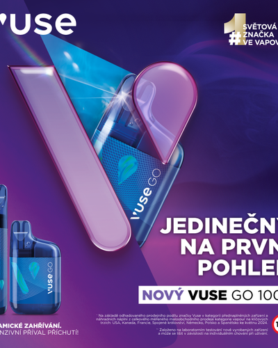 Nový Vuse Go 1000 – Jedinečný na první pohled